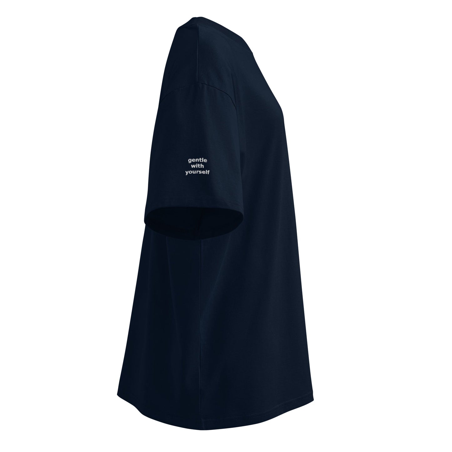 | The Oversized High Neck Organic T-Shirt | T-Shirt by SoulKind