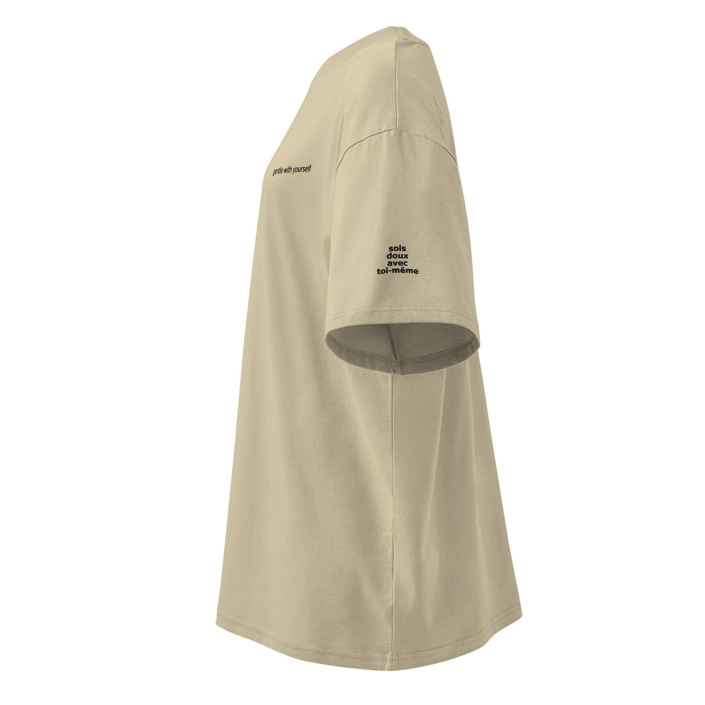 | The Oversized High Neck Organic T-Shirt | T-Shirt by SoulKind