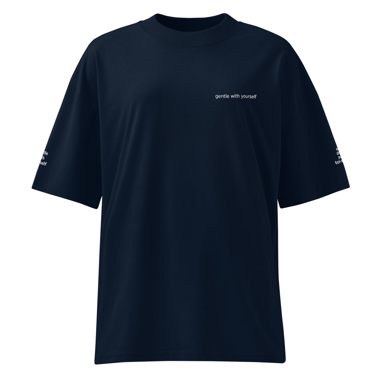 | The Oversized High Neck Organic T-Shirt | T-Shirt by SoulKind