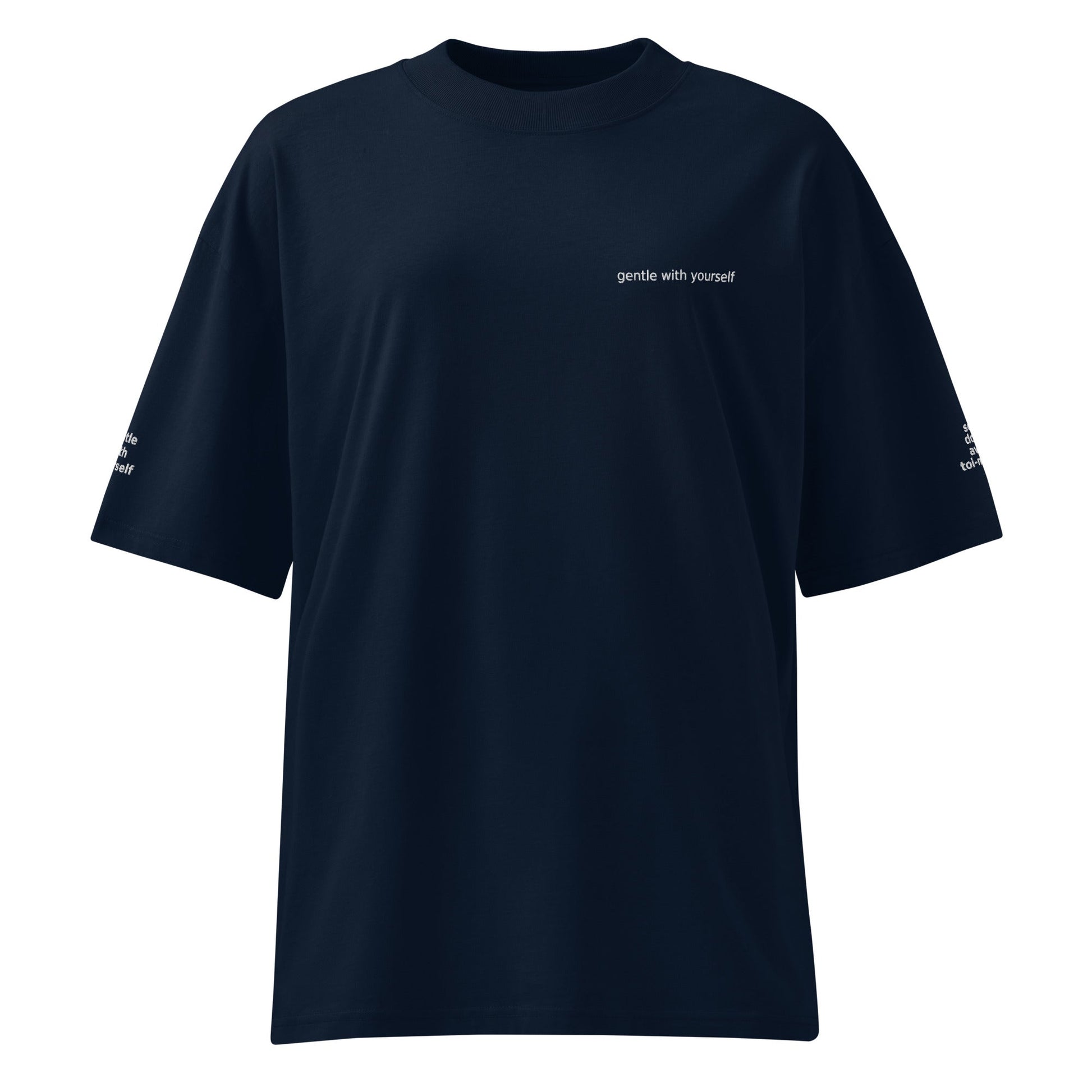 | The Oversized High Neck Organic T-Shirt | T-Shirt by SoulKind