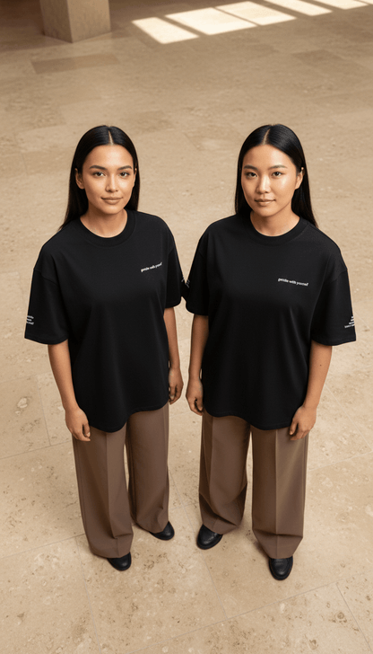 | The Oversized High Neck Organic T-Shirt | T-Shirt by SoulKind