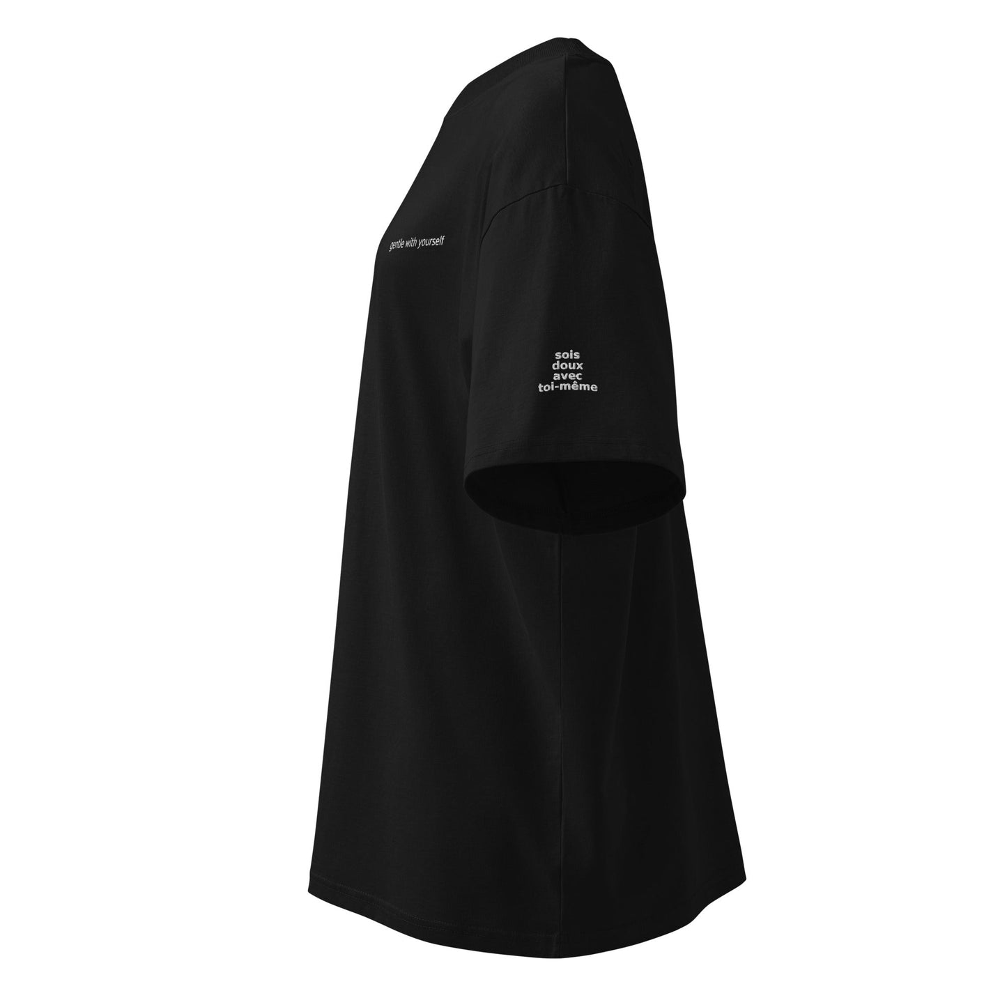 | The Oversized High Neck Organic T-Shirt | T-Shirt by SoulKind