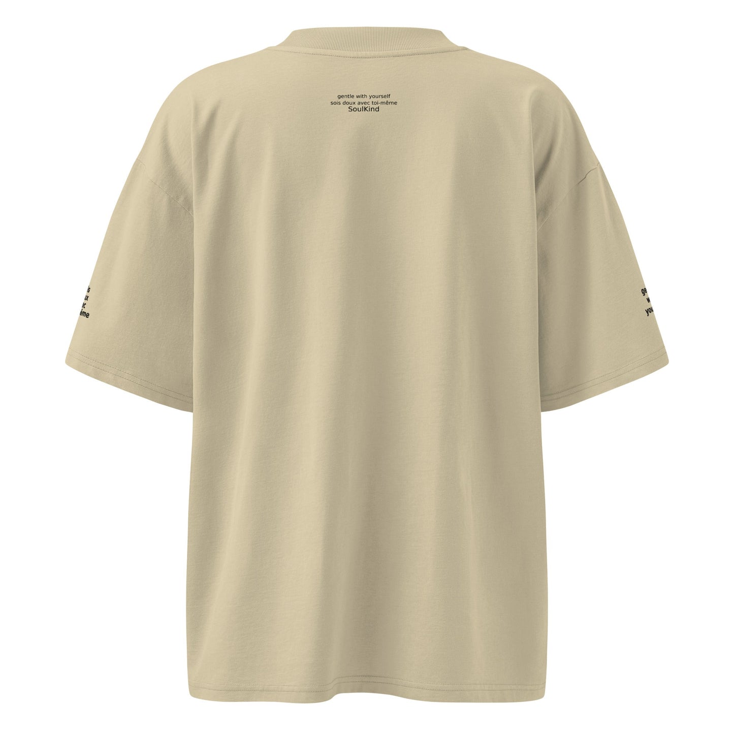 | The Oversized High Neck Organic T-Shirt | T-Shirt by SoulKind