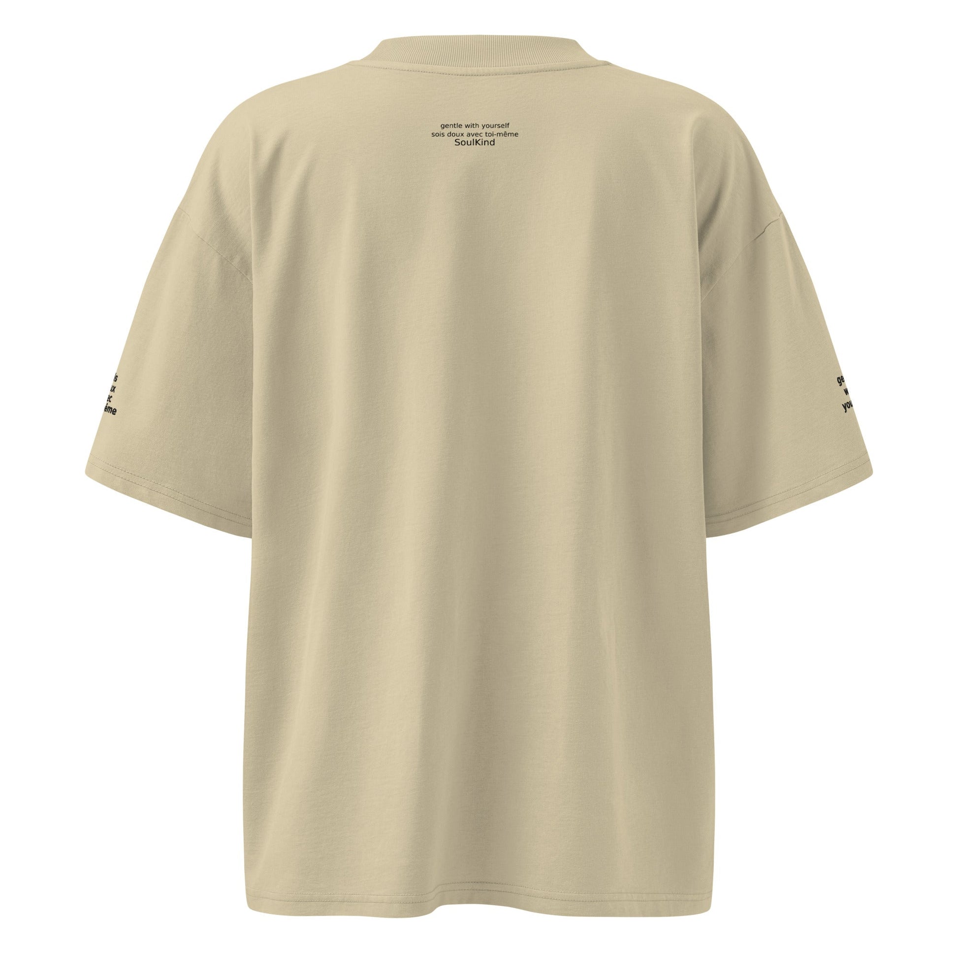 | The Oversized High Neck Organic T-Shirt | T-Shirt by SoulKind