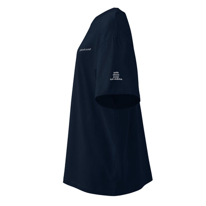 | The Oversized High Neck Organic T-Shirt | T-Shirt by SoulKind